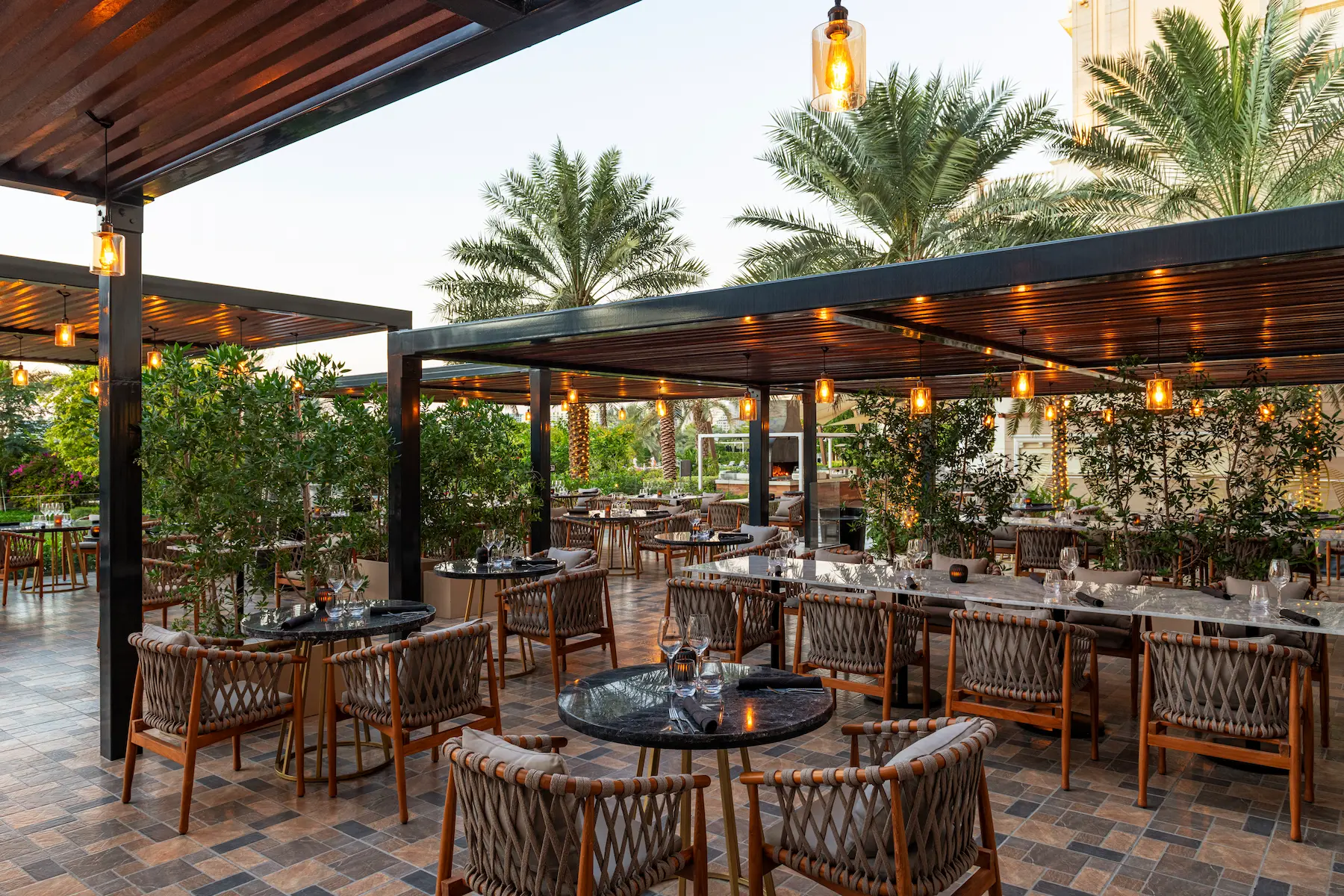 baba steakhouse at the westin dubai mina seyahi serving premium steaks and grilled specialties in an elegant contemporary setting