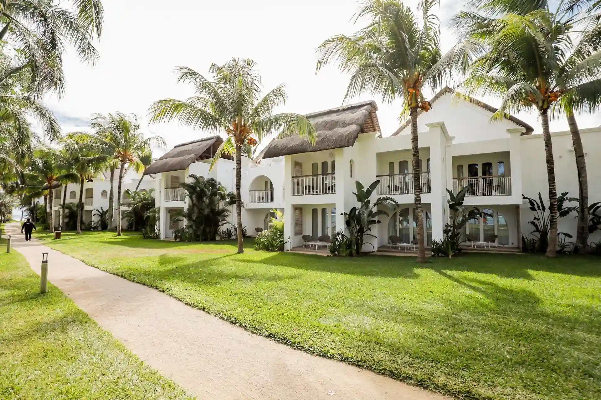 comfortable accommodation at cannonier mauritius resort with tropical garden and ocean views