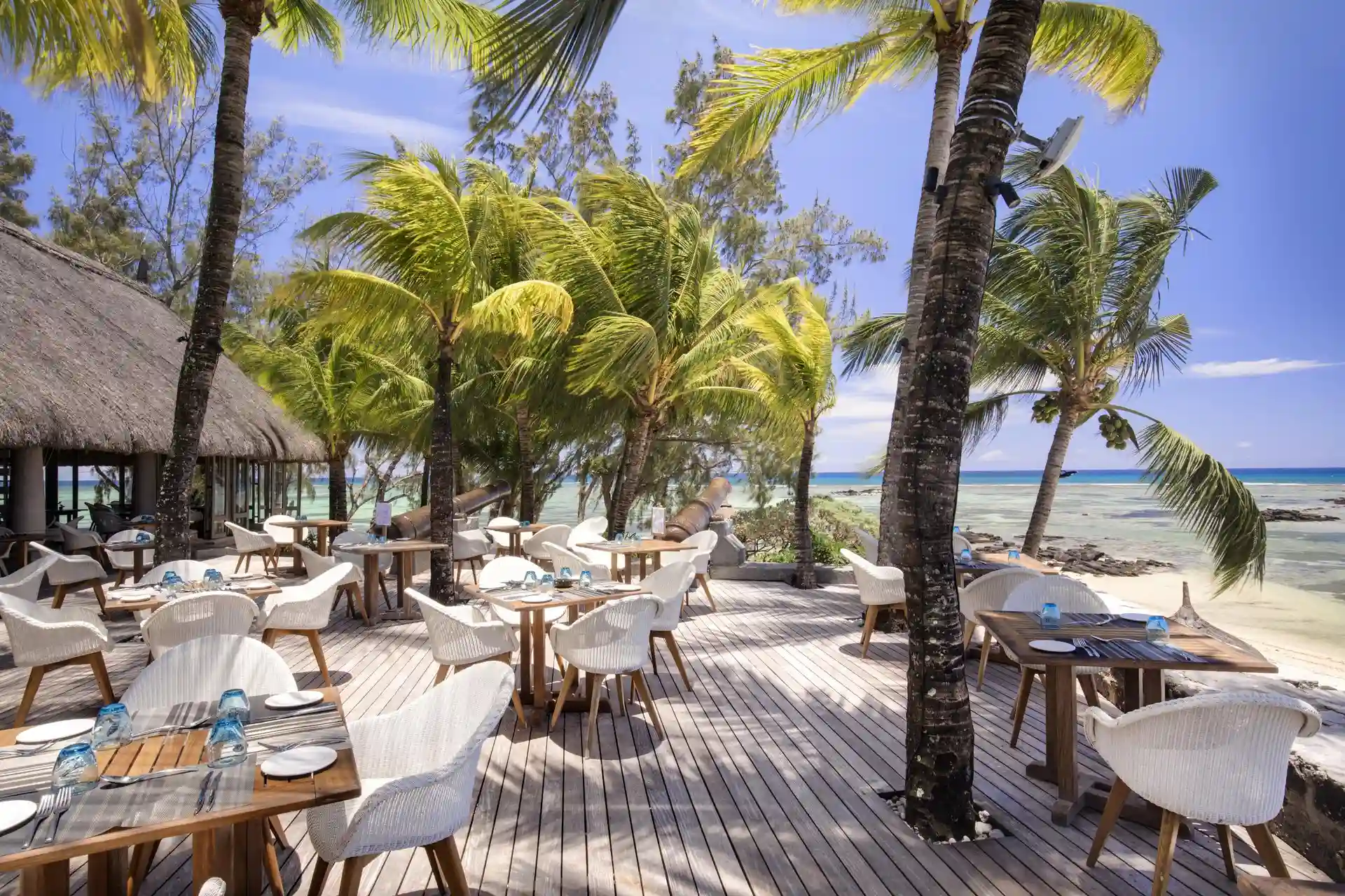la navigator restaurant at cannonier mauritius with oceanfront dining and tropical ambiance