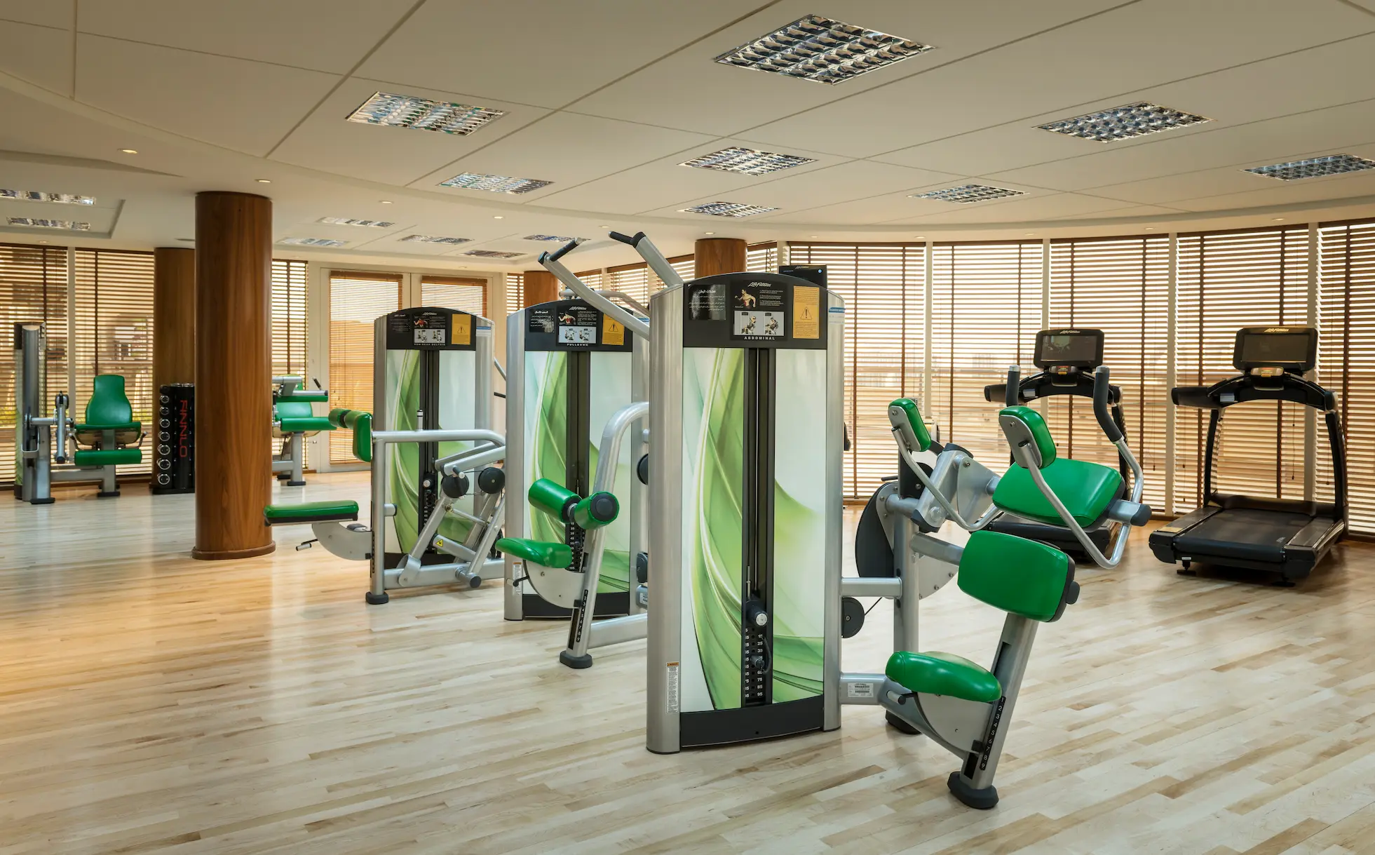 grosvenor house dubai gym modern fitness facilities and sleek workout space