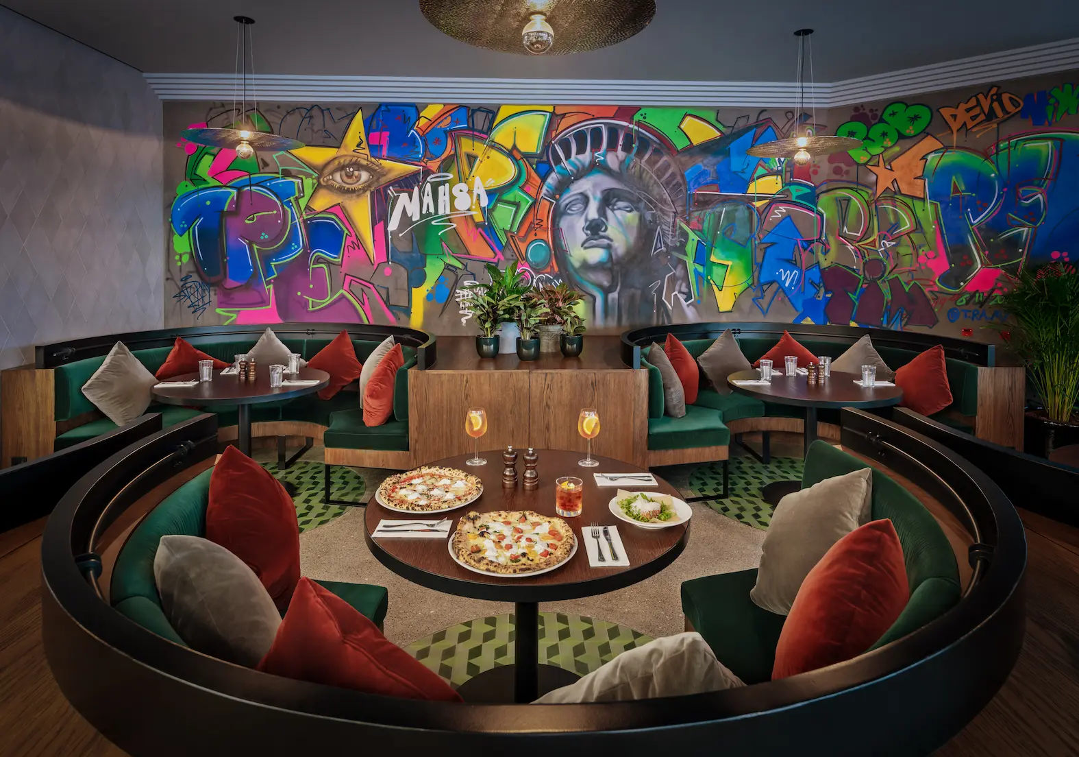 il motto pizzeria at ja ocean view hotel with wood-fired oven and casual dining seating