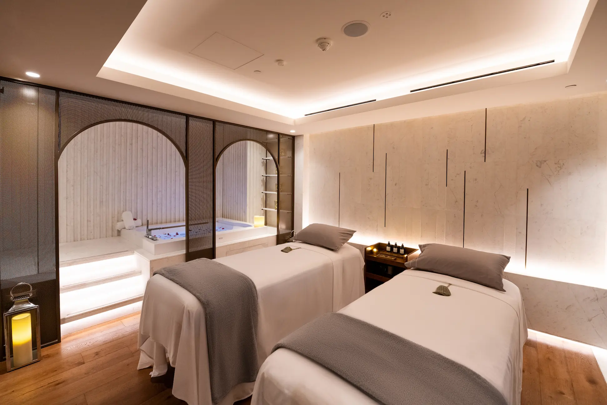massage room at talise spa jumeirah beach hotel