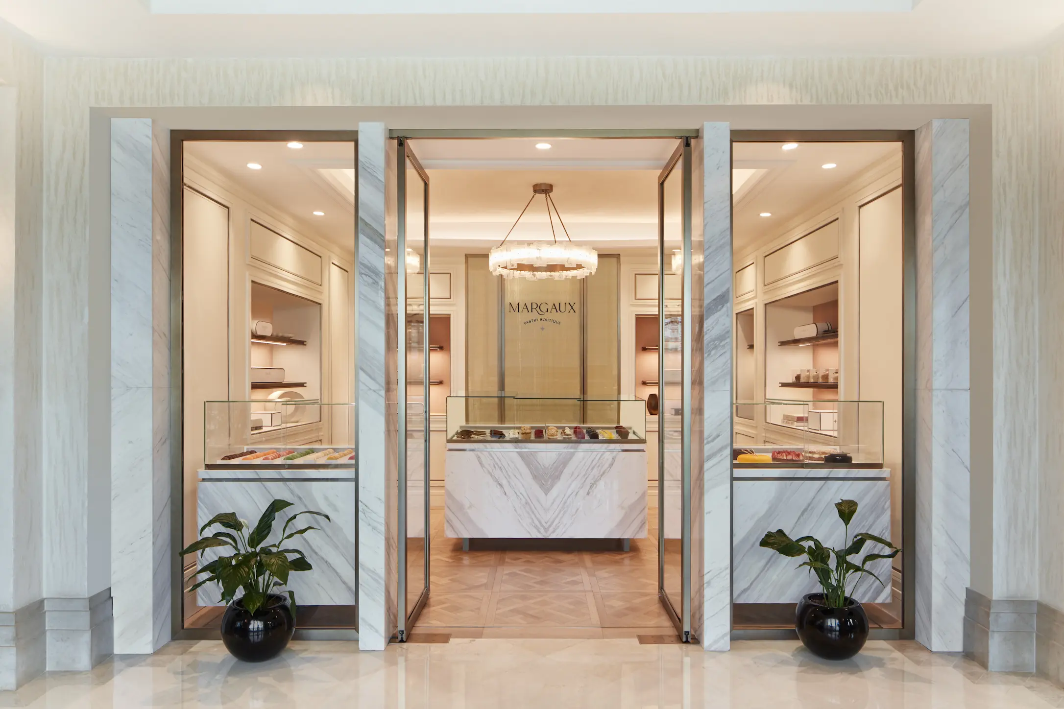 margaux exterior at jumeirah mina a salam dubai featuring elegant parisian-inspired façade, terrace seating and scenic views across the madinat jumeirah waterways