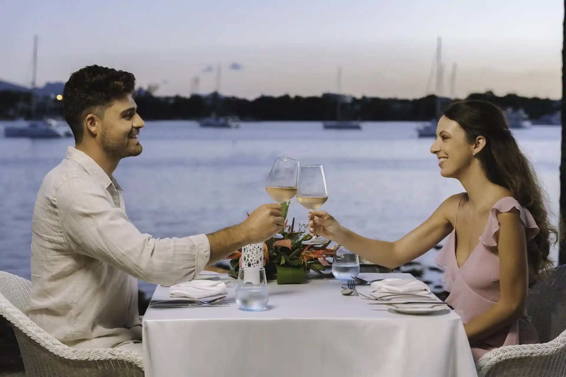 mauricia mauritius dinner setup with beachfront dining and tropical ambiance
