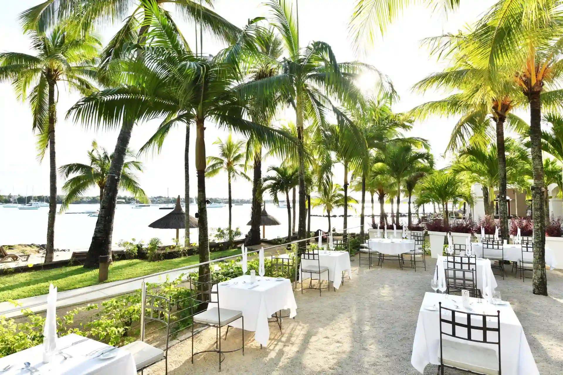 mauricia mauritius nautic restaurant beachfront dining with sea views and relaxed tropical atmosphere