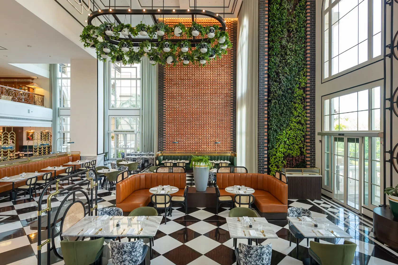 mina’s kitchen restaurant at the westin dubai mina seyahi serving international cuisine in a stylish modern setting