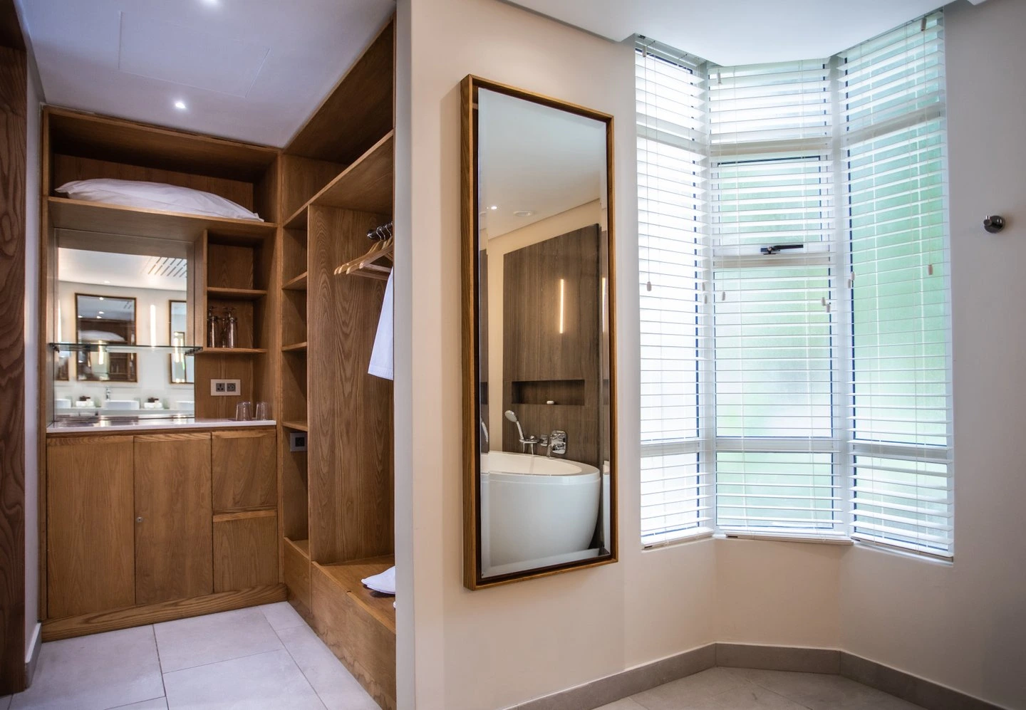 closet in an ocean beachfront room at paradis mauritius