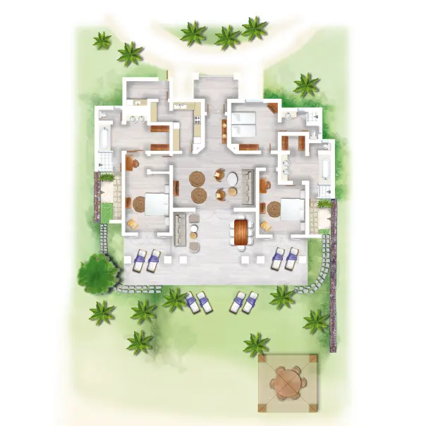 paradis paradis villa floor plan