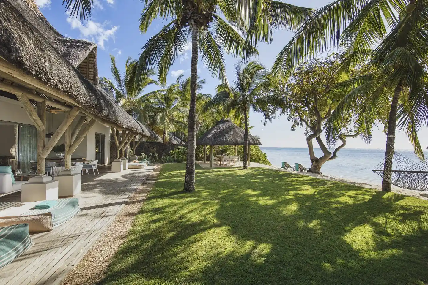 aradis paradis villa terrace with outside view
