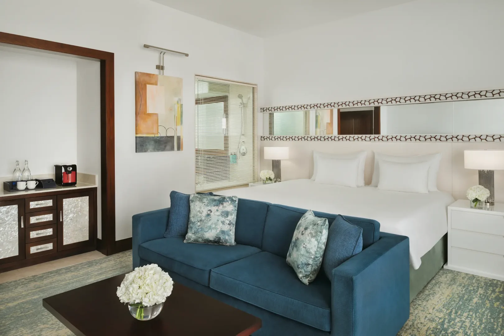 sea view junior suite at ja ocean view hotel side view