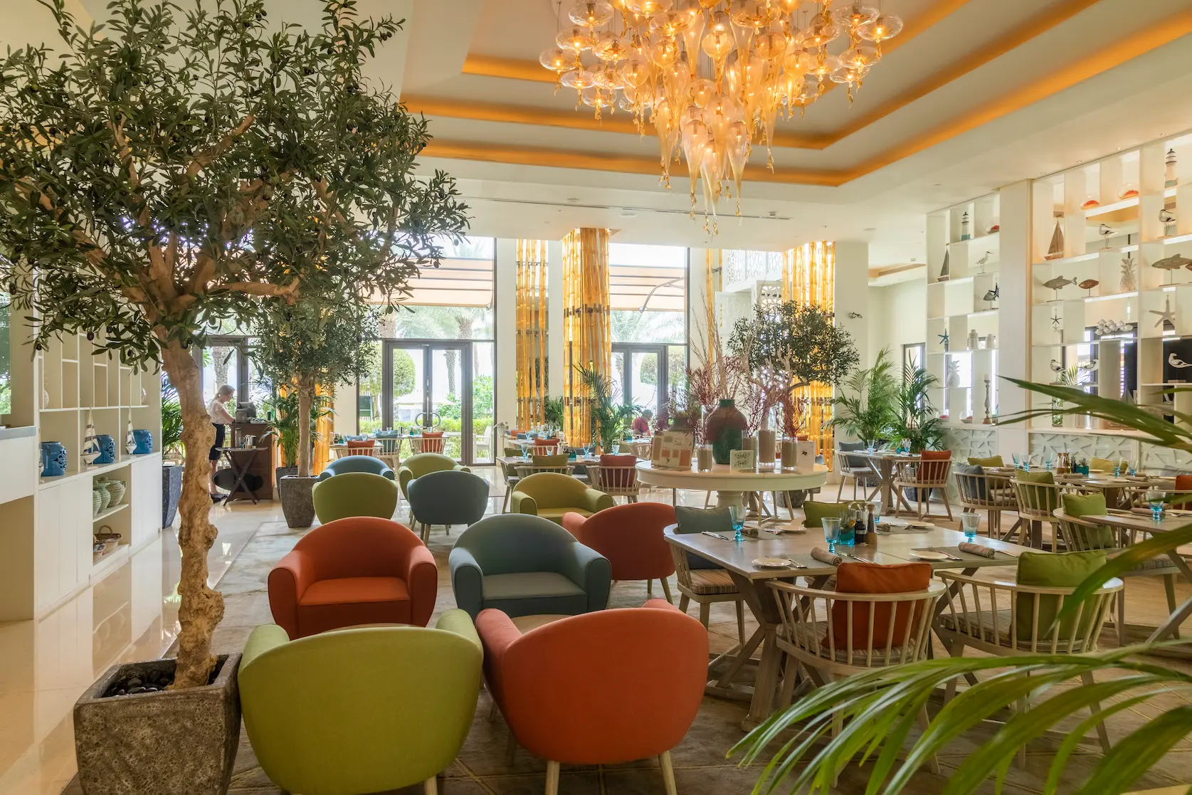 seagrill bistro at fairmont the palm dubai offering beachfront mediterranean dining