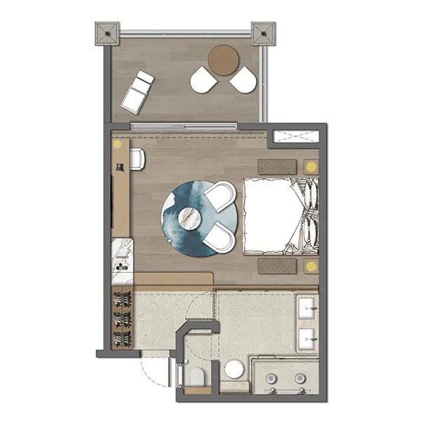 shandrani mauritius beach room floor plan hotel layout interior design