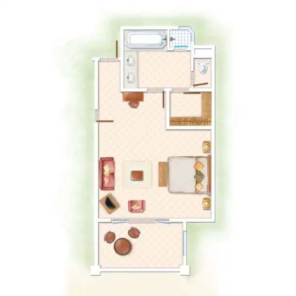 shandrani mauritius deluxe room floor plan hotel layout interior design