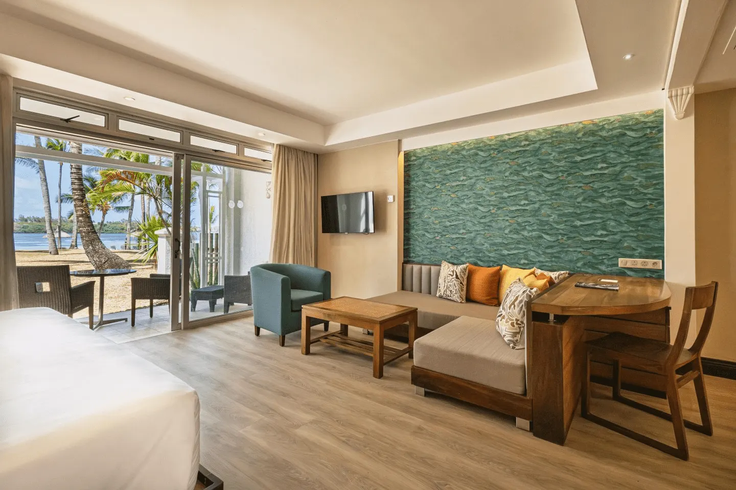 shandrani mauritius deluxe ground floor room floor plan hotel layout interior design