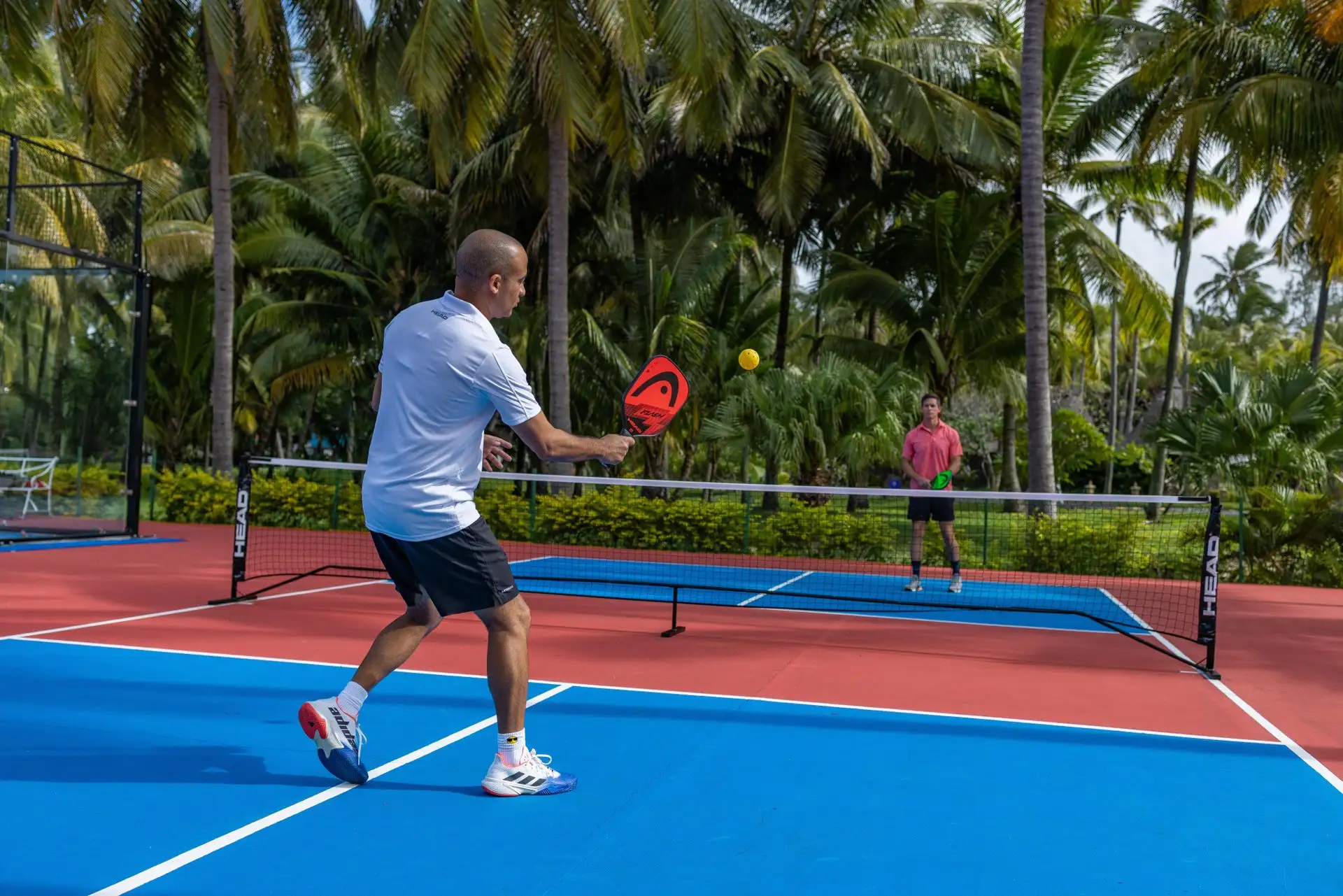 shandrani mauritius pickleball court outdoor sports activity hotel