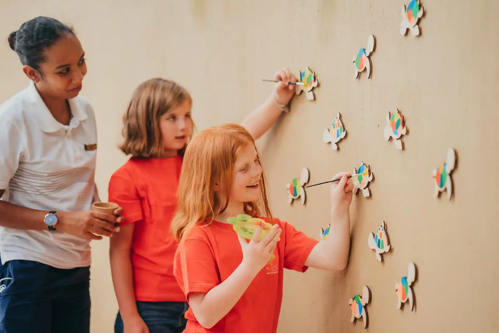 trou aux biches mauritius kids club with colorful play areas and fun activities for children
