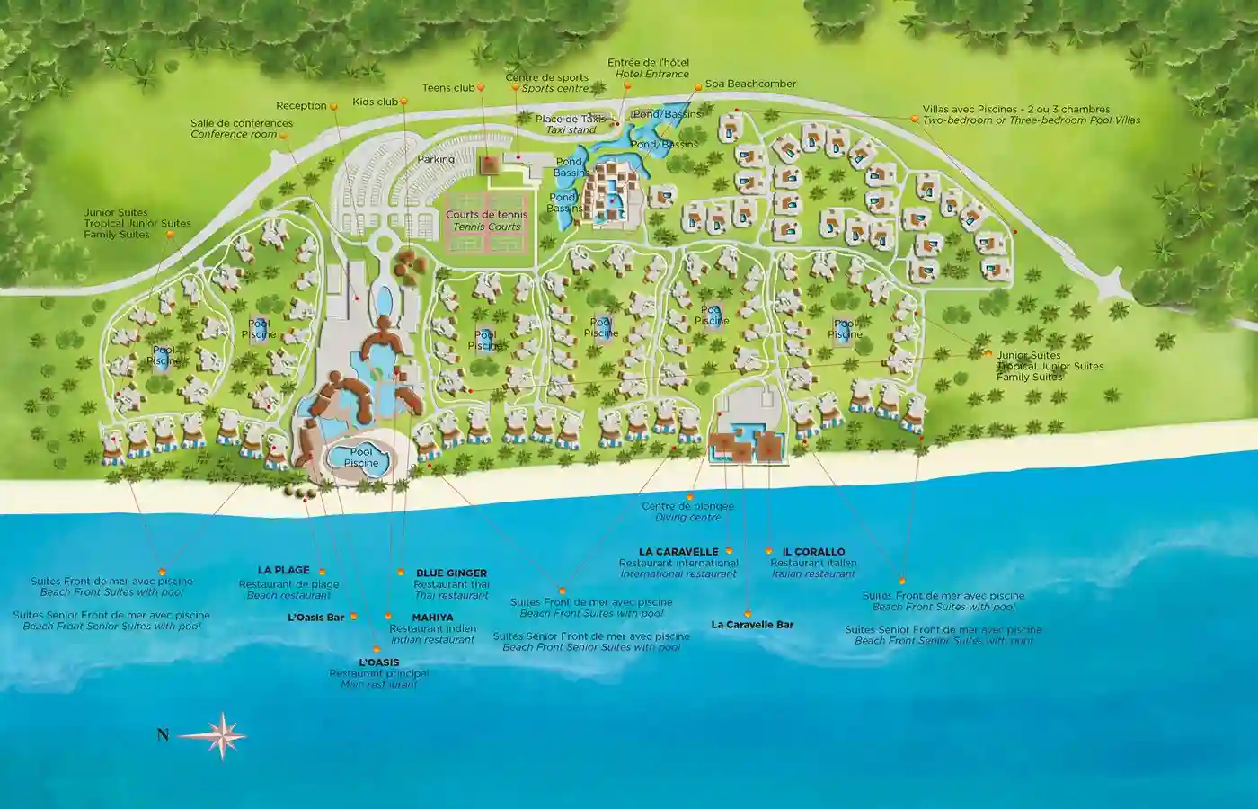resort image map