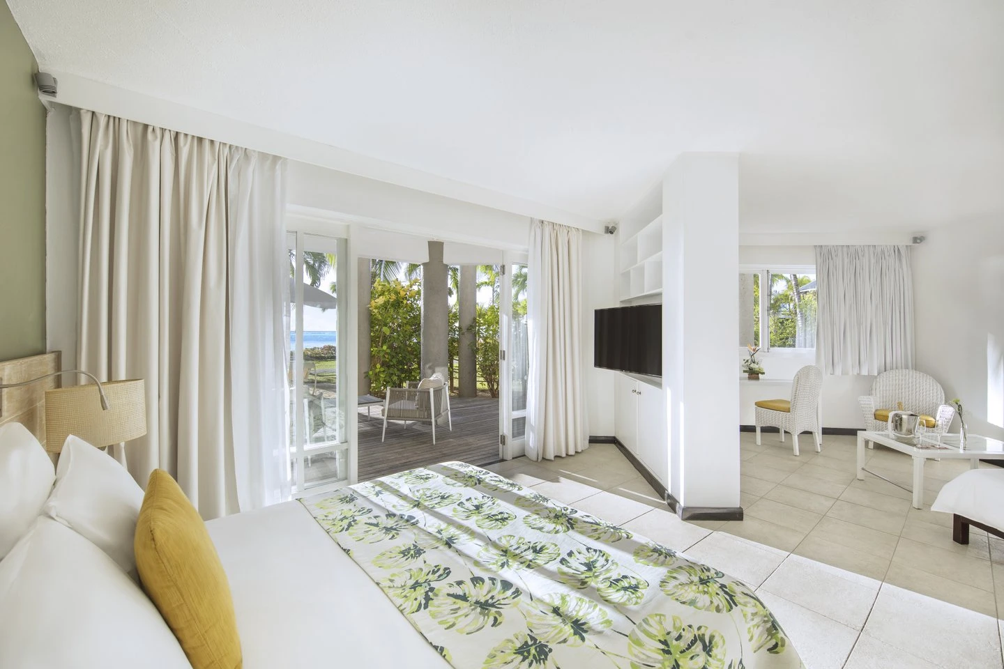 victoria mauritius junior suite bedroom hotel interior luxury accommodation