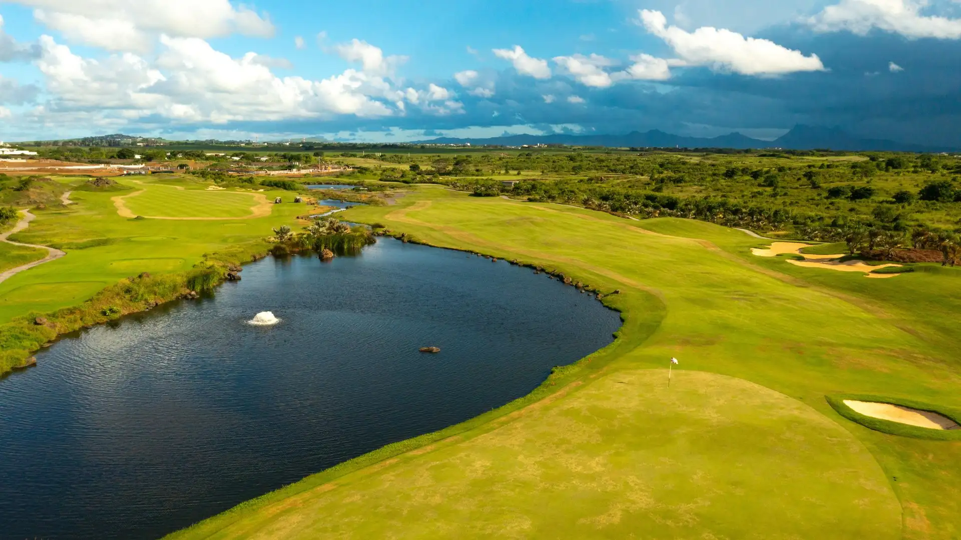 victoria mauritius golf course players golfing outdoor