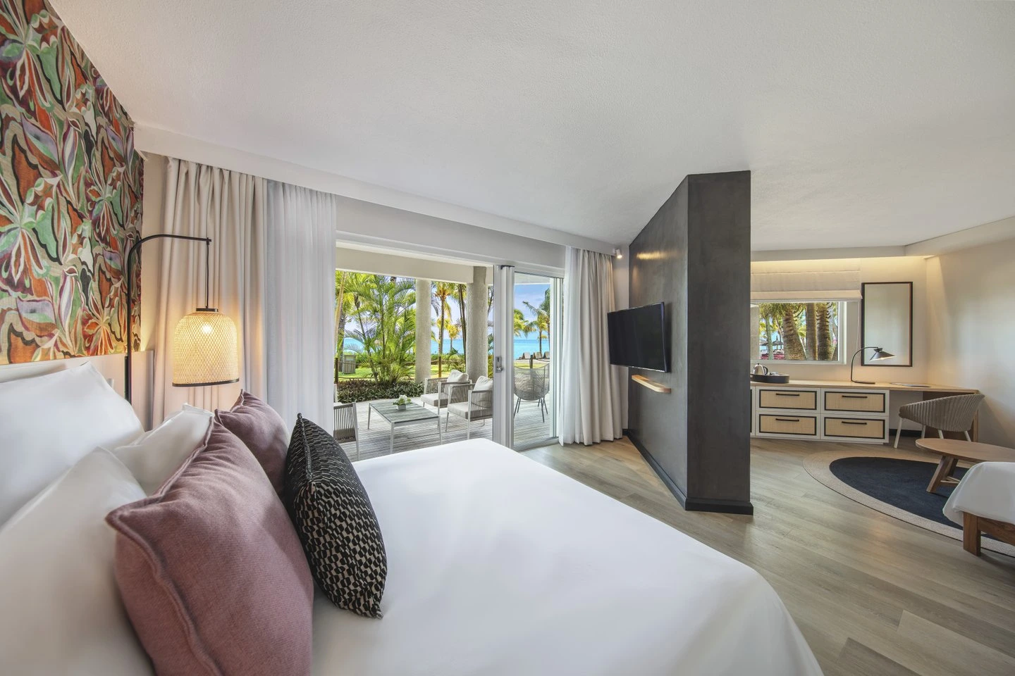 victoria mauritius two-bedroom family apartment hotel room interior comfortable stay