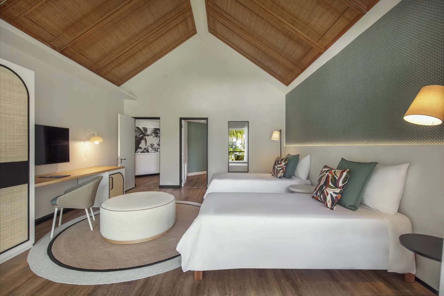 victoria mauritius two-bedroom family apartment twin room hotel interior comfortable stay