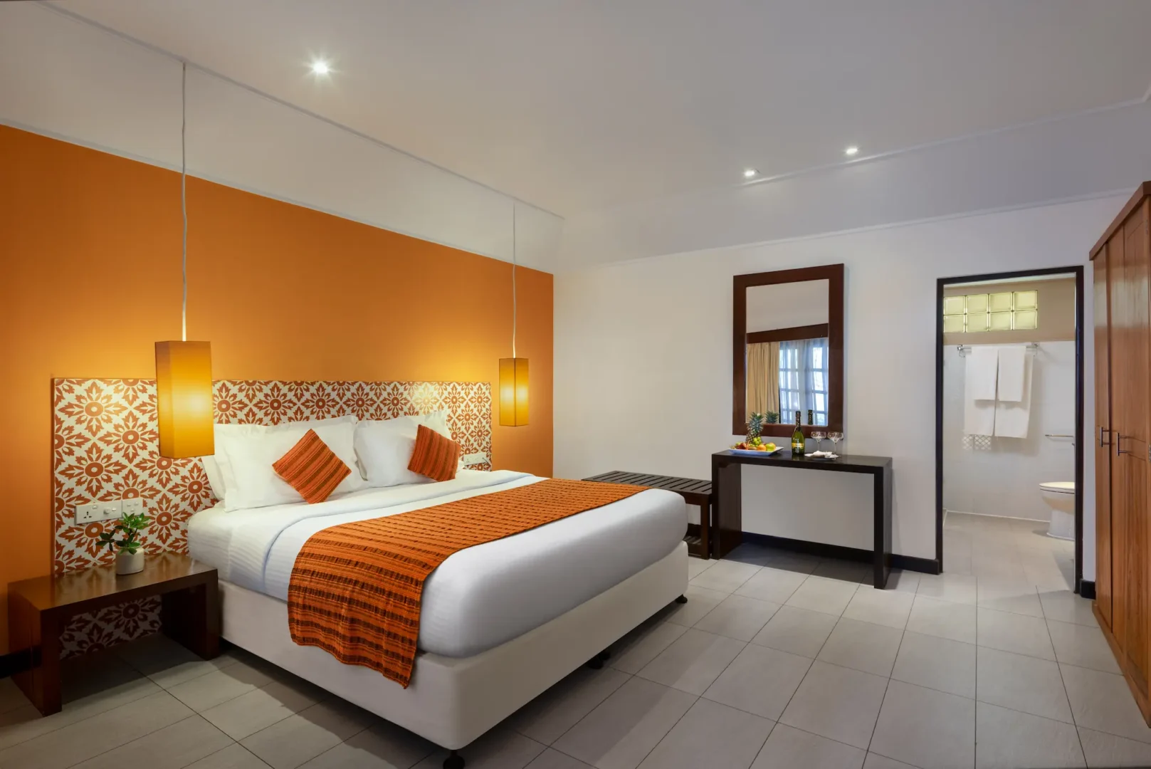 garden villa interior view at adaaran select hudhuranfushi maldives