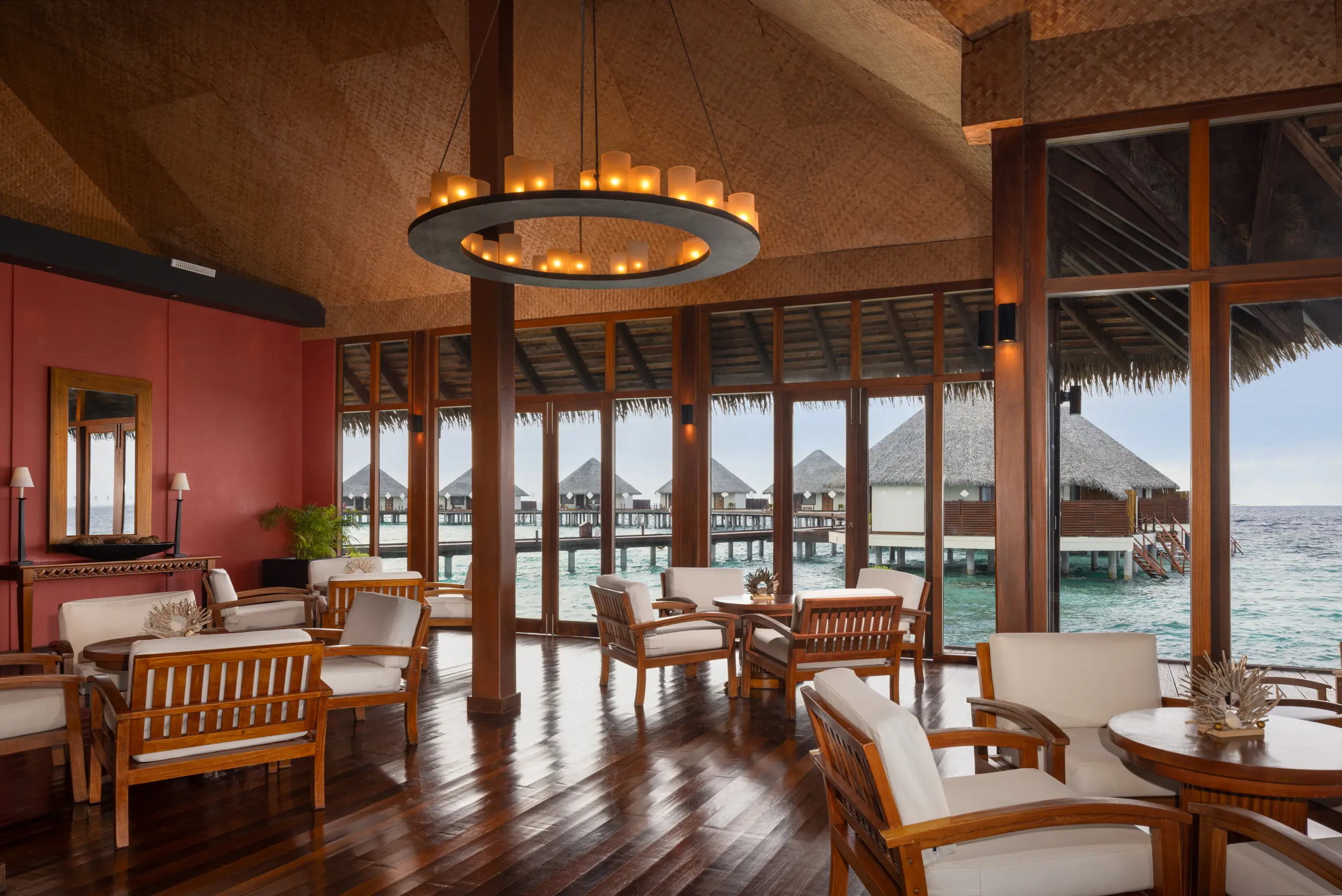 adaaran select meedhupparu raa atoll maldives water villa restaurant overwater dining