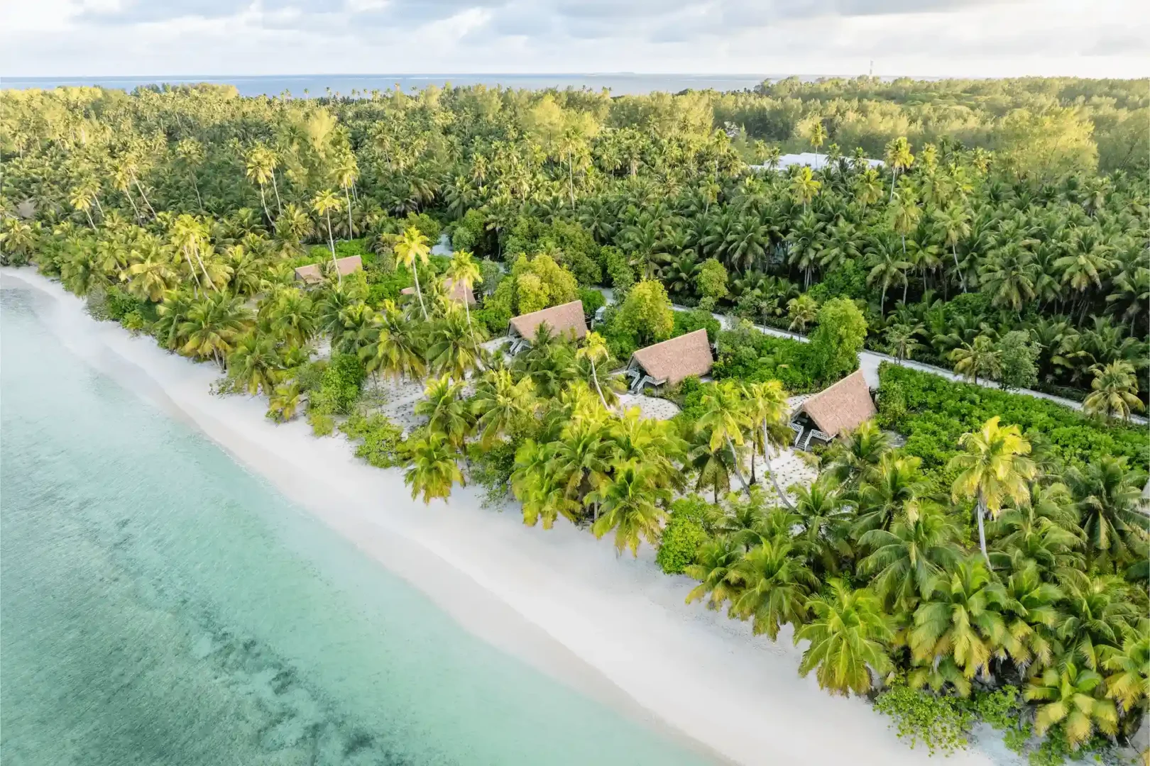 alphonse island seychelles the beach bungalow aerial view with private terrace