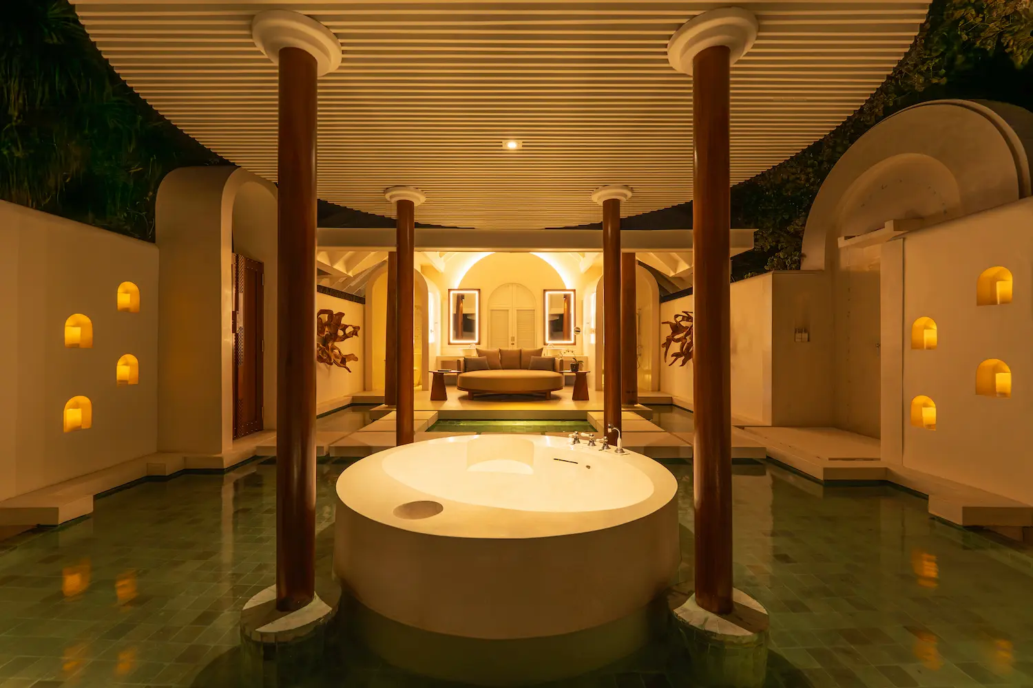 anantara kihavah maldives villas exterior beach pool villa beachfront view