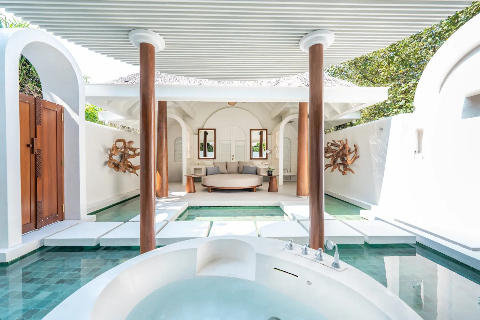 anantara kihavah maldives villas guest room new beach pool villa bathroom design
