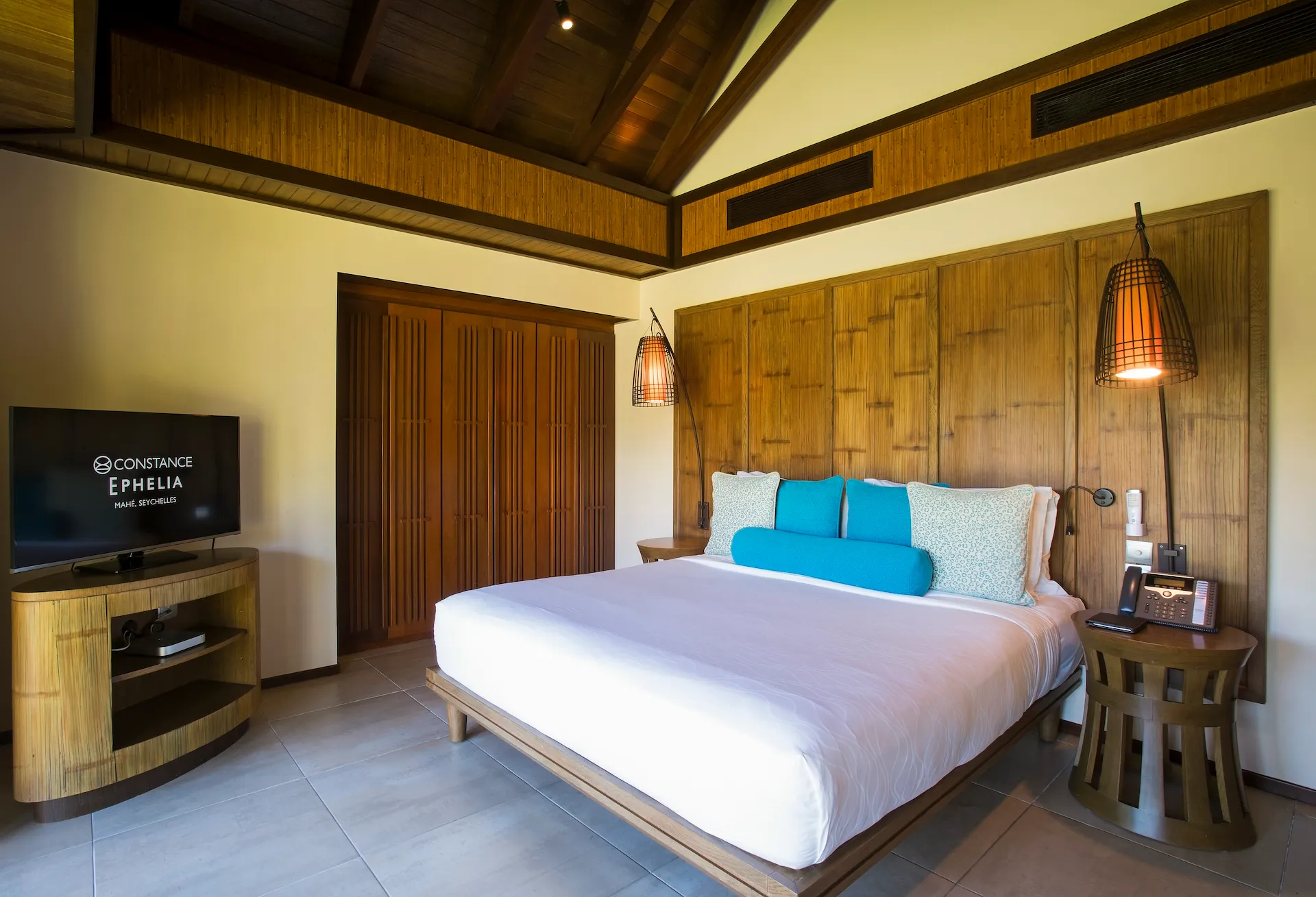 constance ephelia family villa bedroom side view with beds
