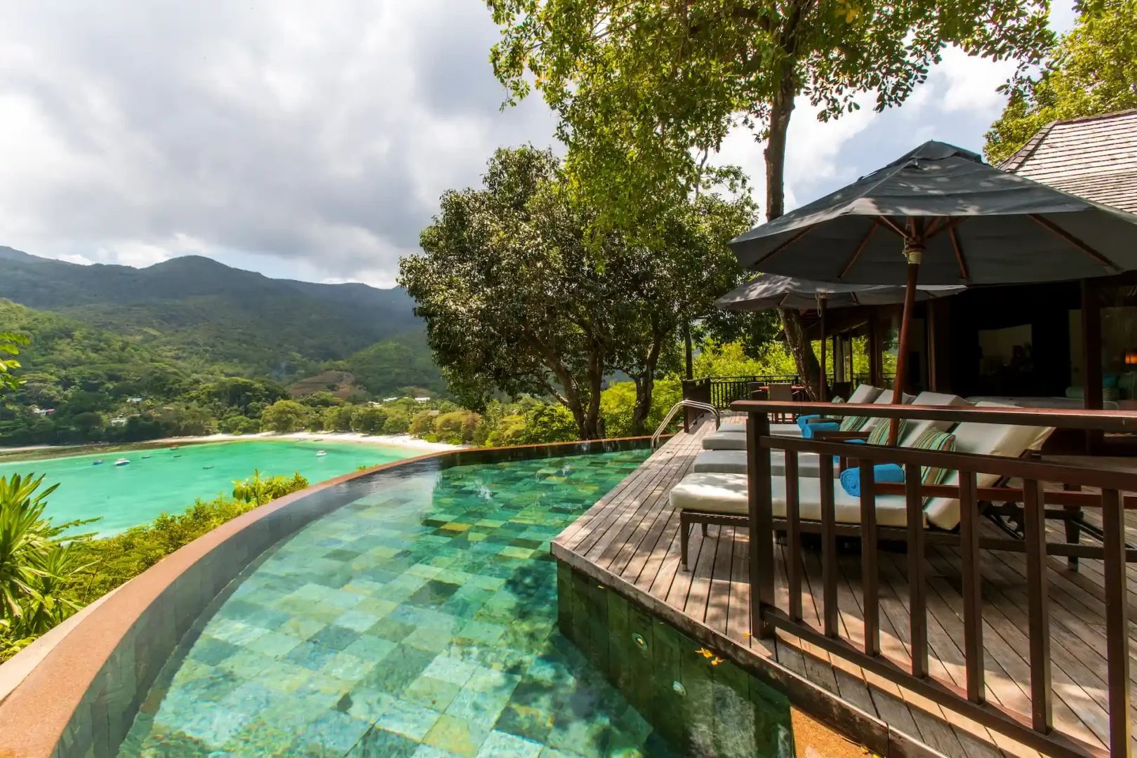 constance ephelia hillside villa private pool with tropical surroundings and ocean view