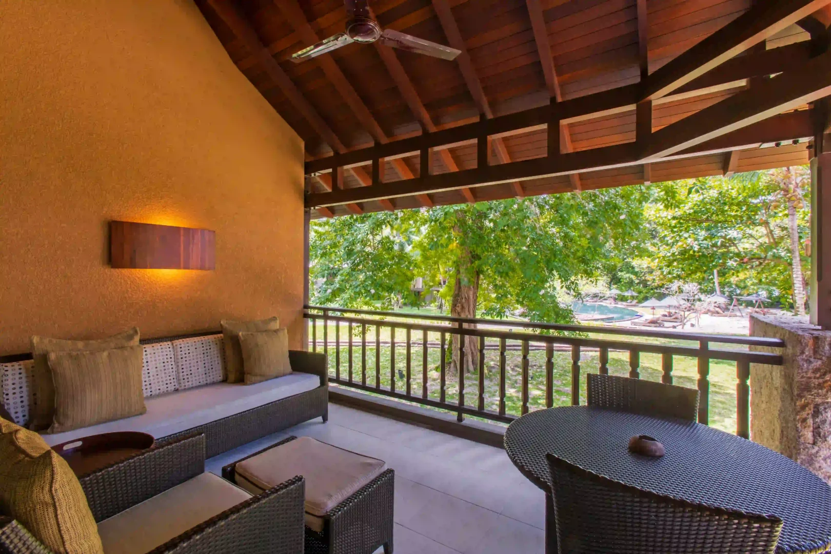 constance ephelia junior suite balcony overlooking tropical gardens and ocean view