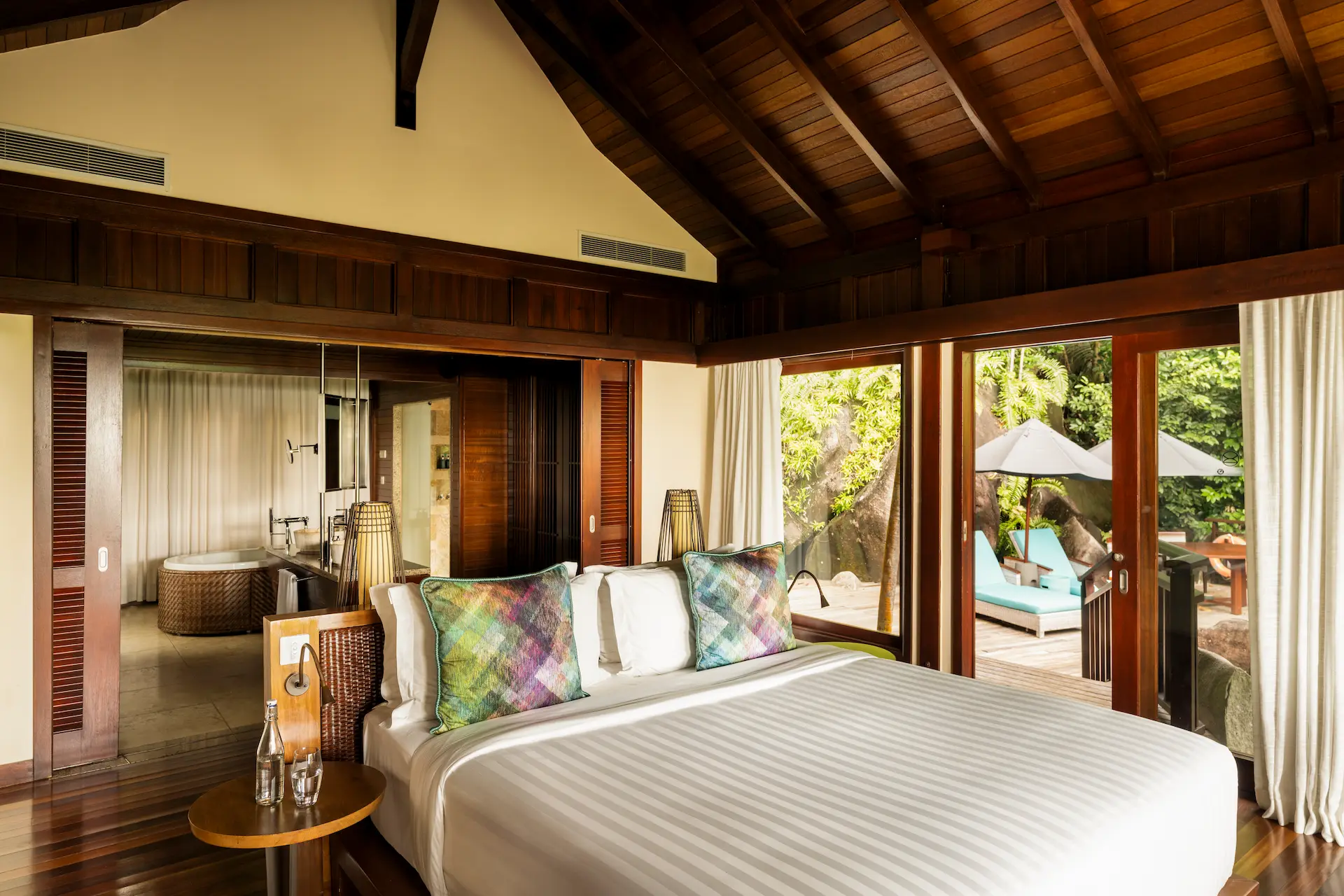 constance ephelia presidential villa bedroom with king bed