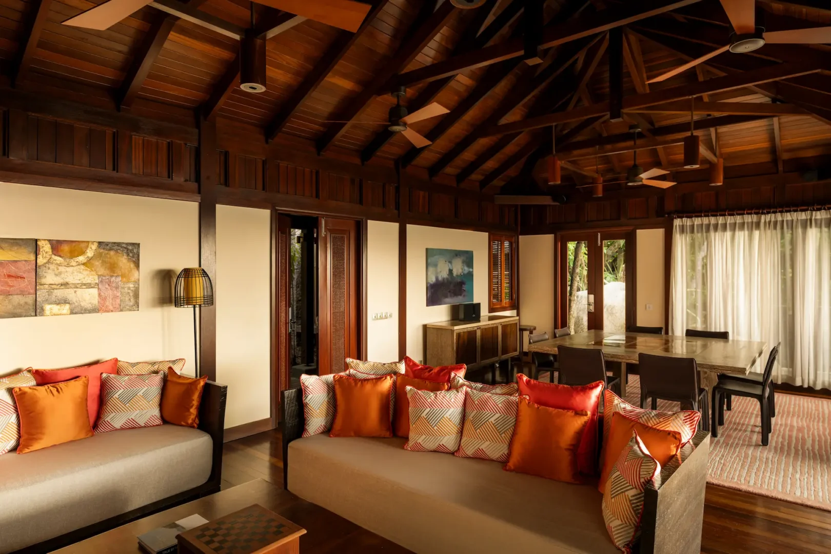 constance ephelia presidential villa lounge area with elegant seating