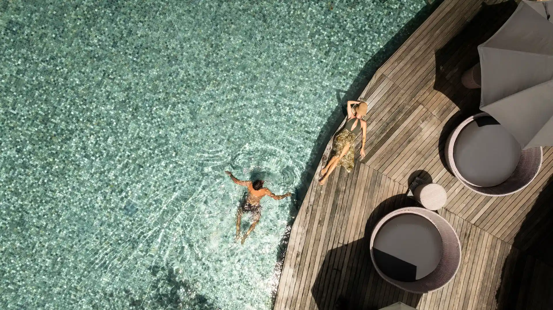constance ephelia seychelles swimming pool with sun loungers
