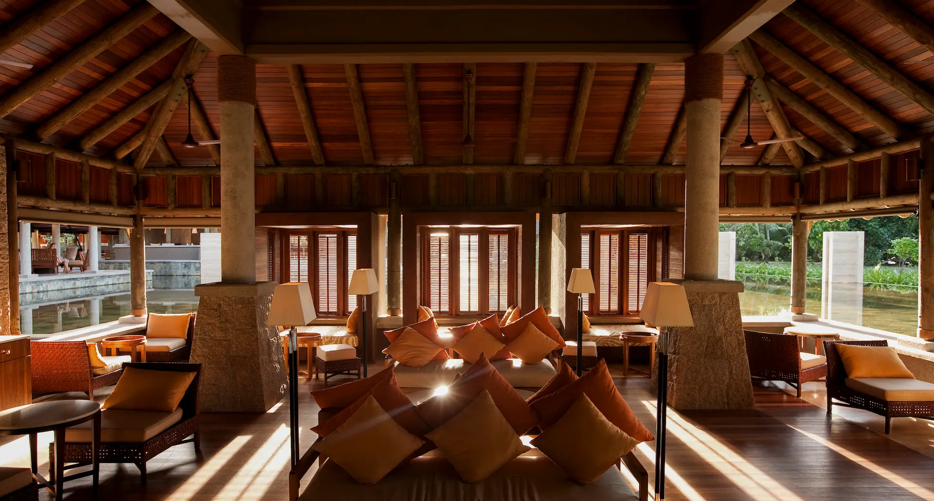 constance ephelia seychelles zee bar with outdoor seating overlooking pool