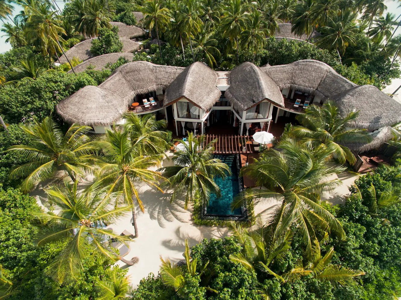 constance halaveli maldives presidential villa exterior in a serene beachfront setting
