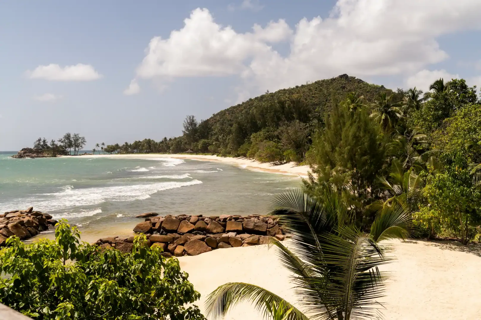 constance lemuria presidential villa at beach cove with turquoise water and tropical surroundings
