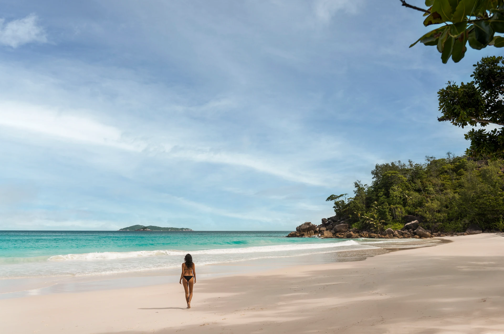 constance lemuria seychelles beach with white sand