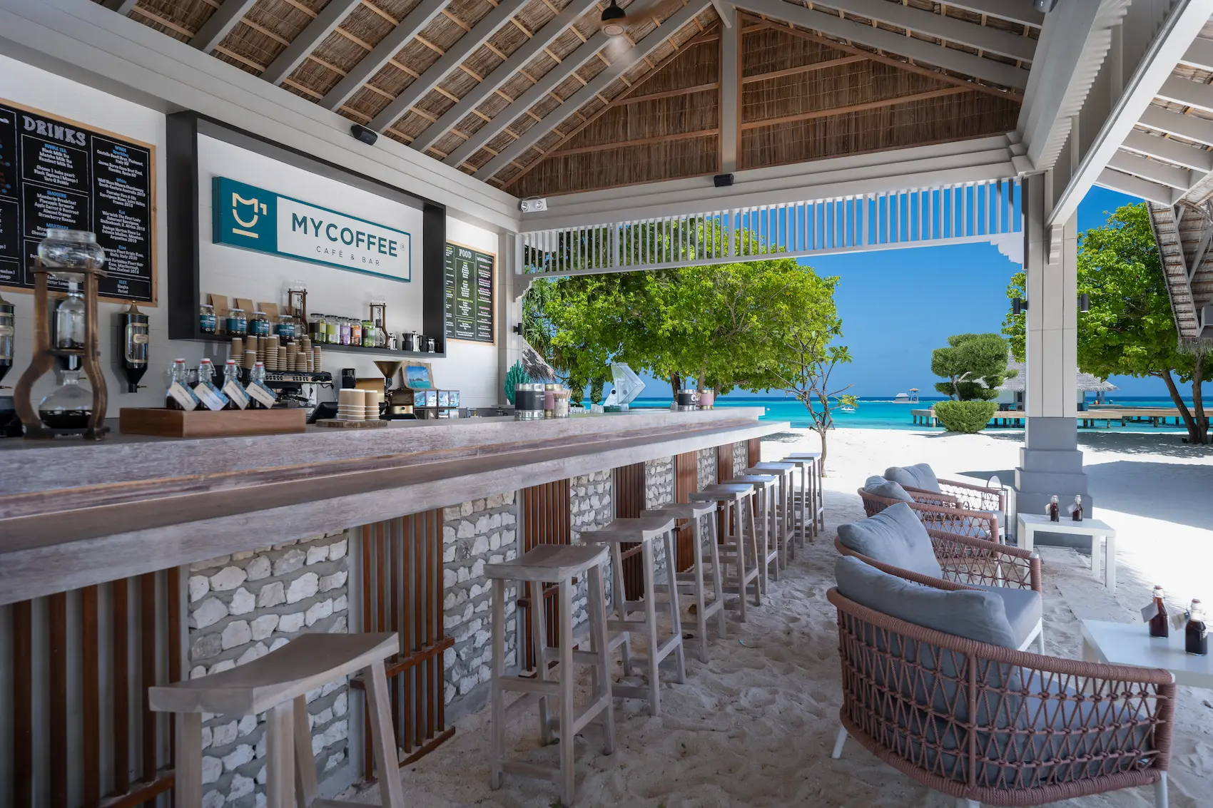 cora cora maldives my coffee café with relaxed island atmosphere artisanal coffee service and contemporary tropical design