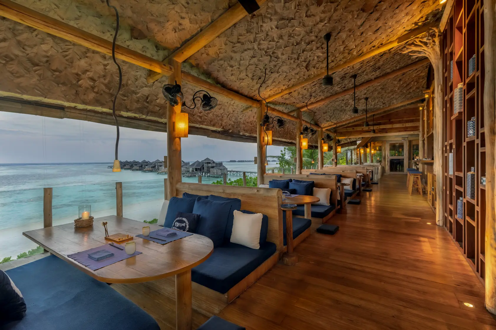 a refined by the sea japanese dining scene at gili lankanfushi maldives showcasing elegant flavours and serene ocean ambience