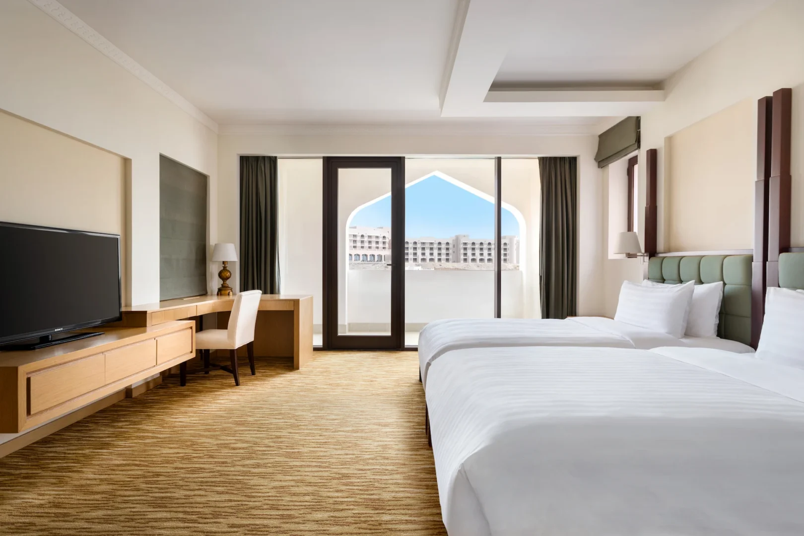 one bedroom suite at hilton muscat al bandar oman