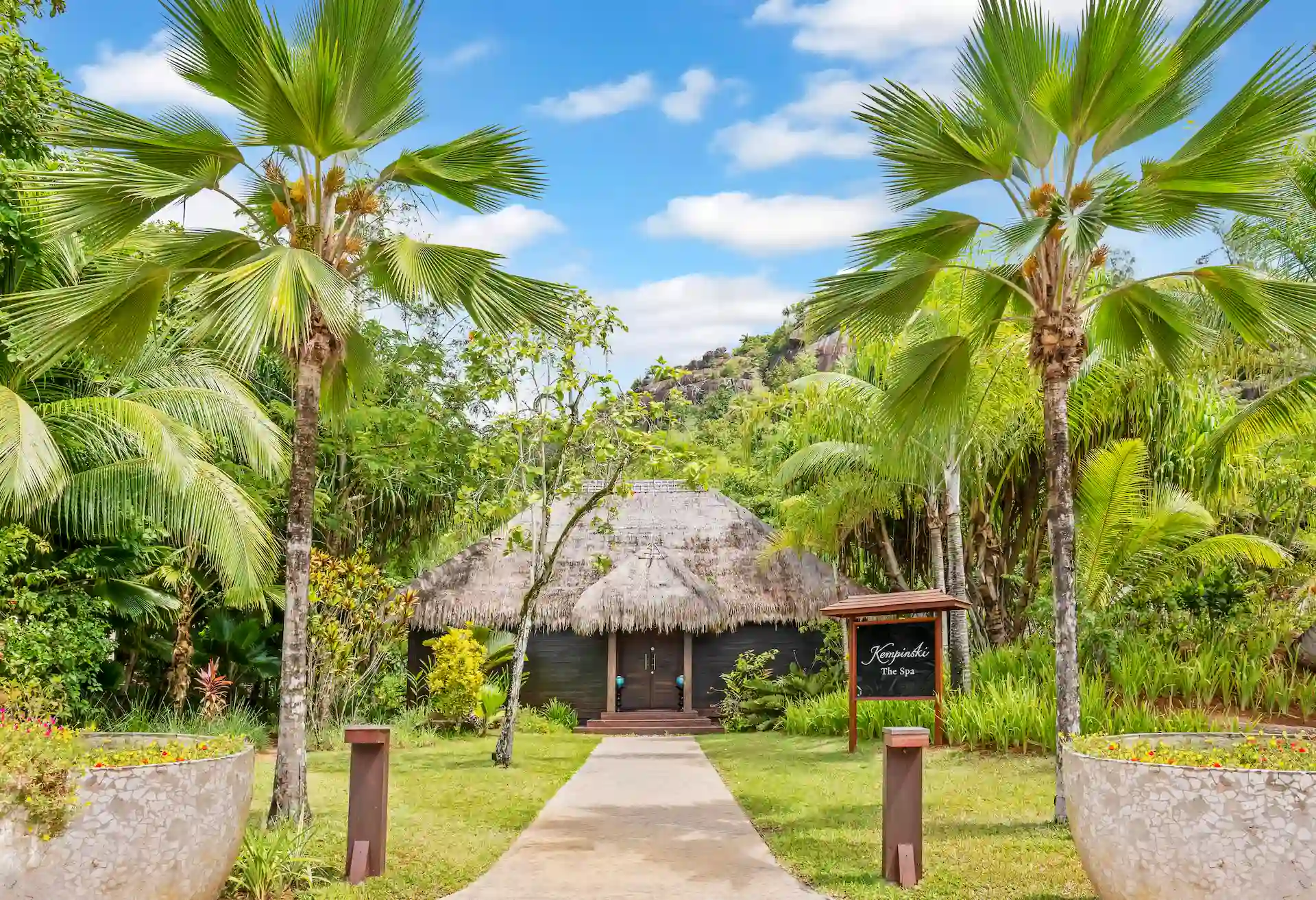 kempinski seychelles resort spa with relaxation area and treatment rooms