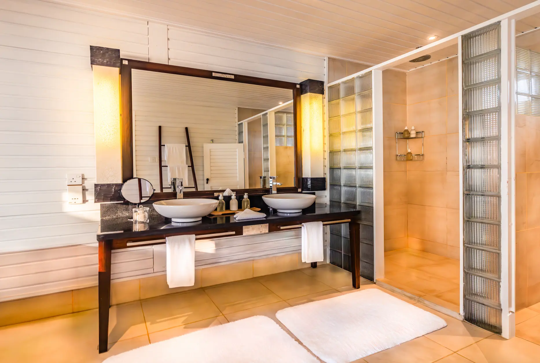 komandoo maldives jacuzzi water villa bathroom showcasing serene island luxury and elegant overwater detailing