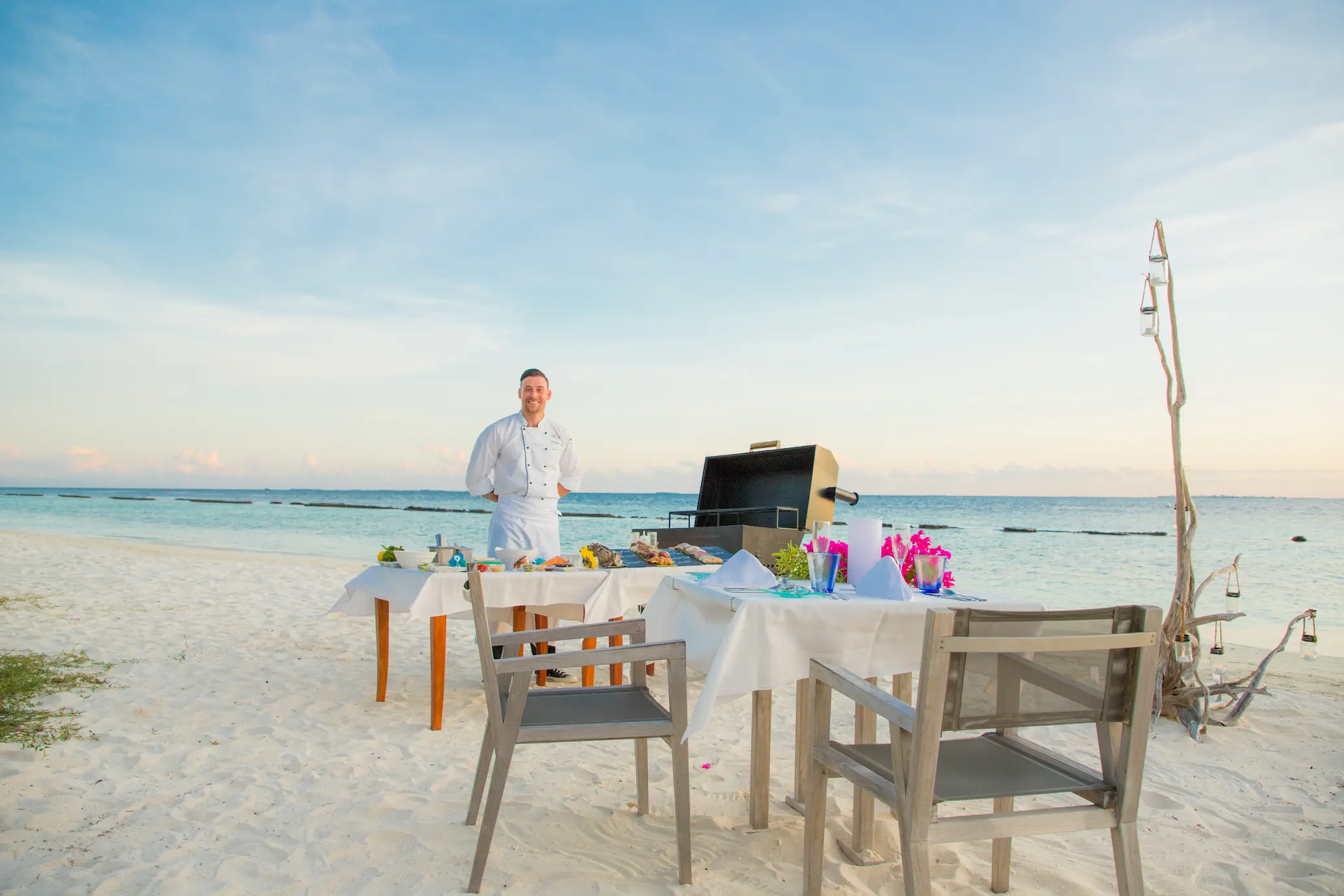 komandoo maldives private bbq experience showcasing intimate island dining by the shoreline