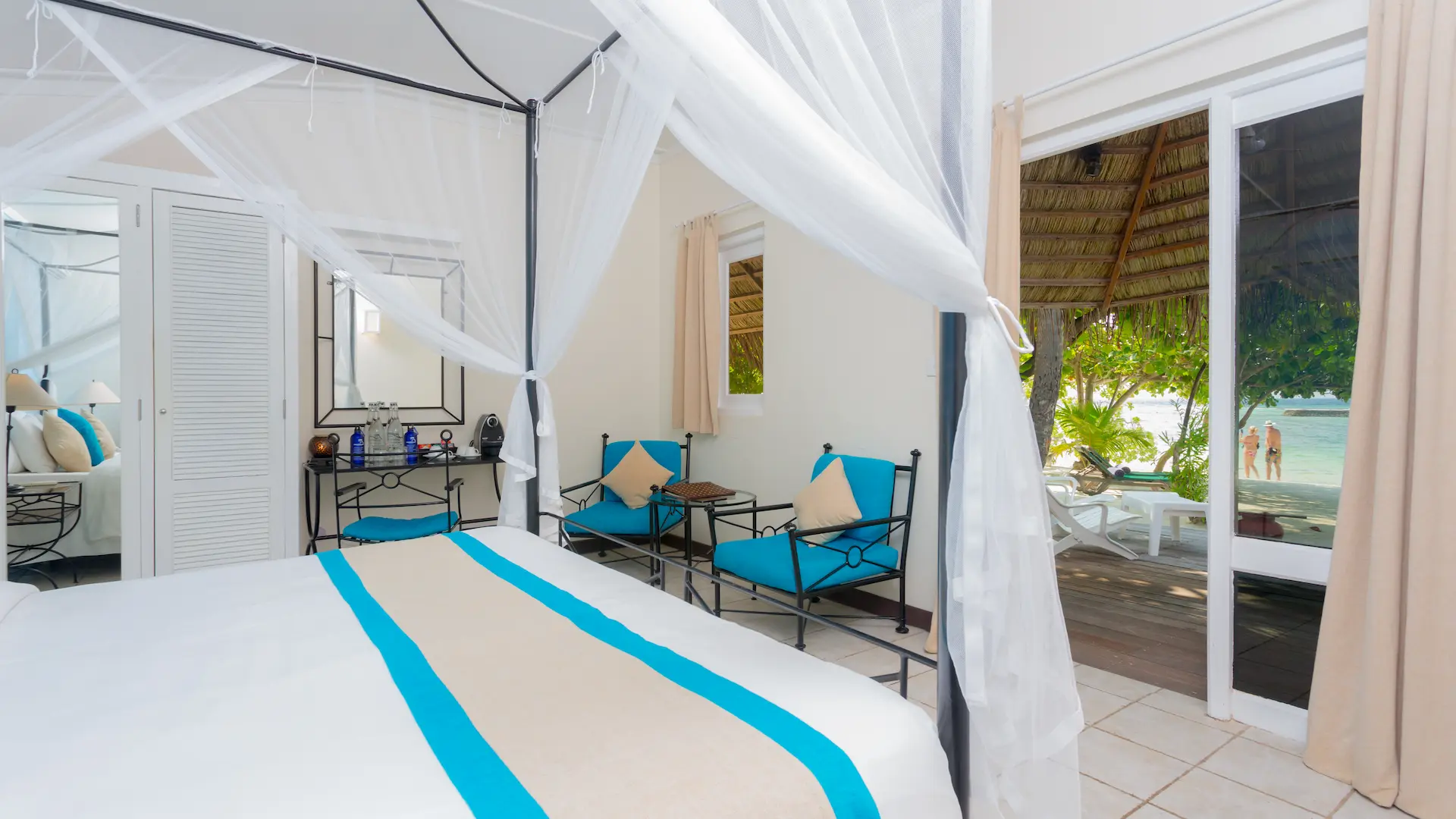 kuredu island resort & spa maldives beach bungalow interior view