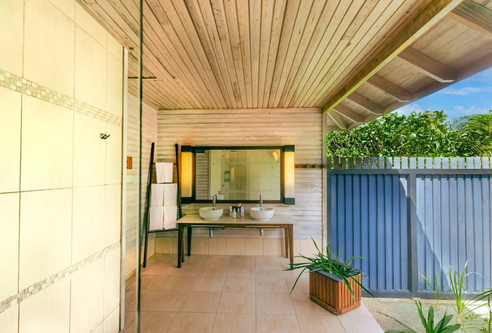 kuredu island resort & spa maldives beach villa bathroom sink