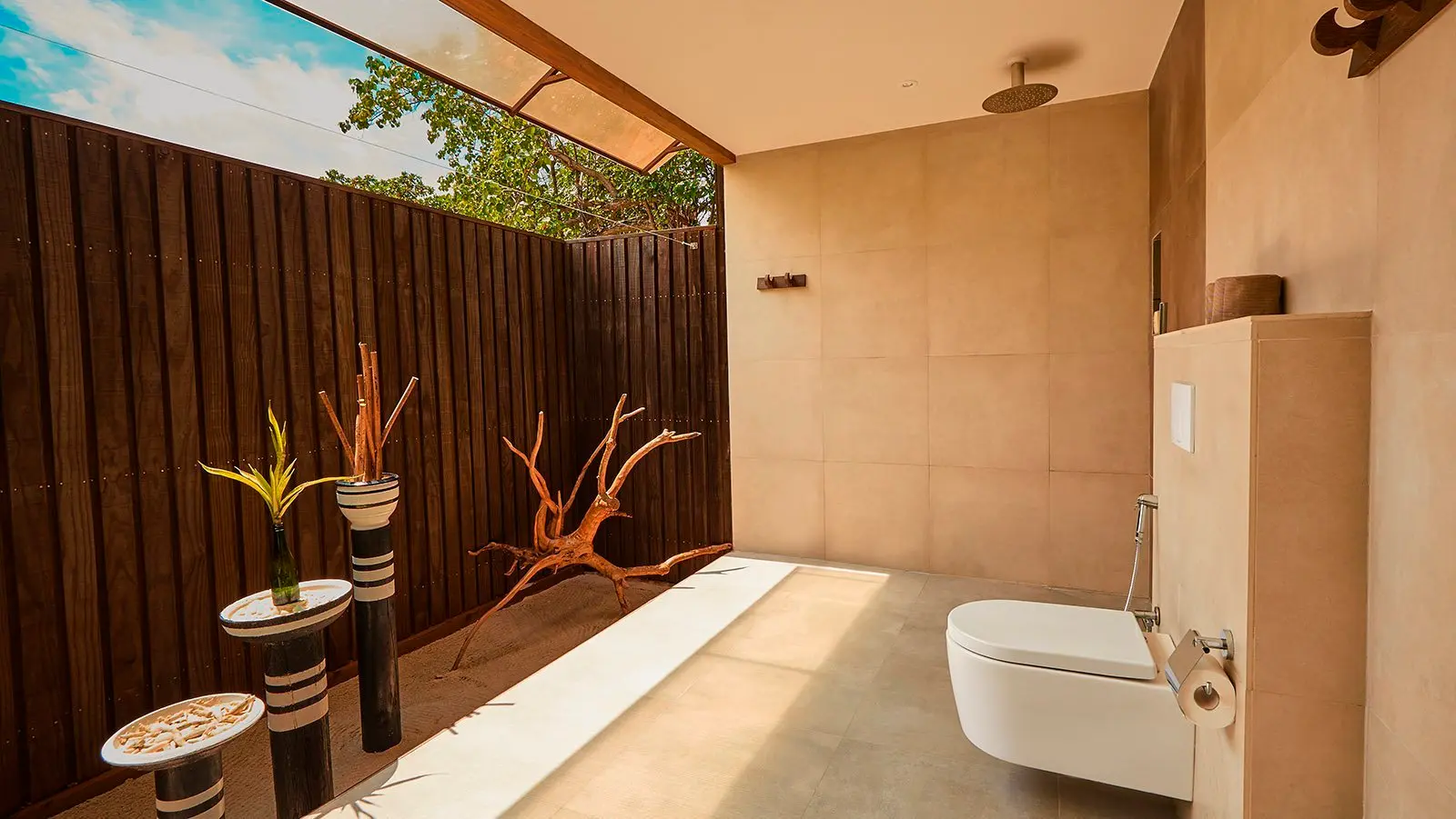 kuredu island resort & spa maldives deluxe beach villa interior bathroom