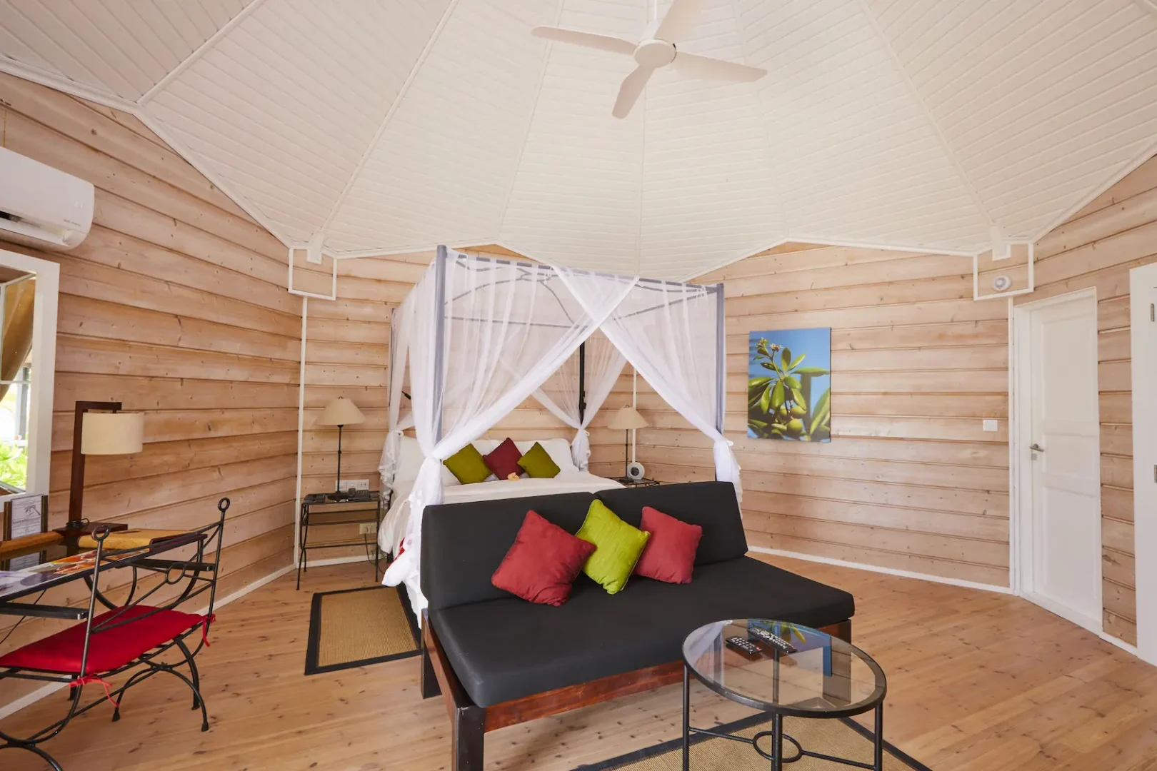 kuredu island resort & spa maldives premium beach villa interior bed